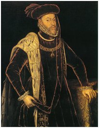 Felipe II con el hábito de Gran Maestre del Toisón de Oro